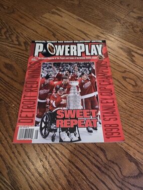 PowerPlay Magazine Special  Detroit Red Wings Collectors' Edit. 1998 Stanley Cup
